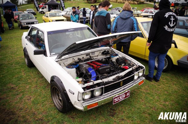 Showing off its 4AGE at Classic Japan!